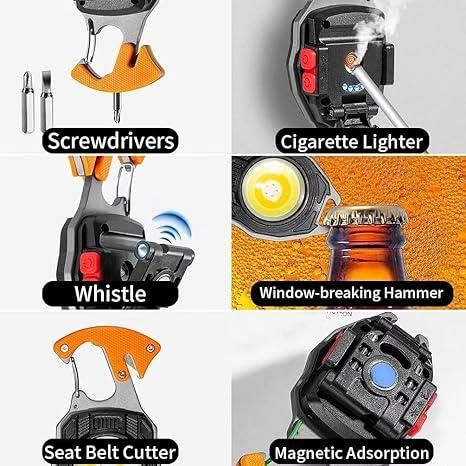 Multipurpose Mini Keychain Torch