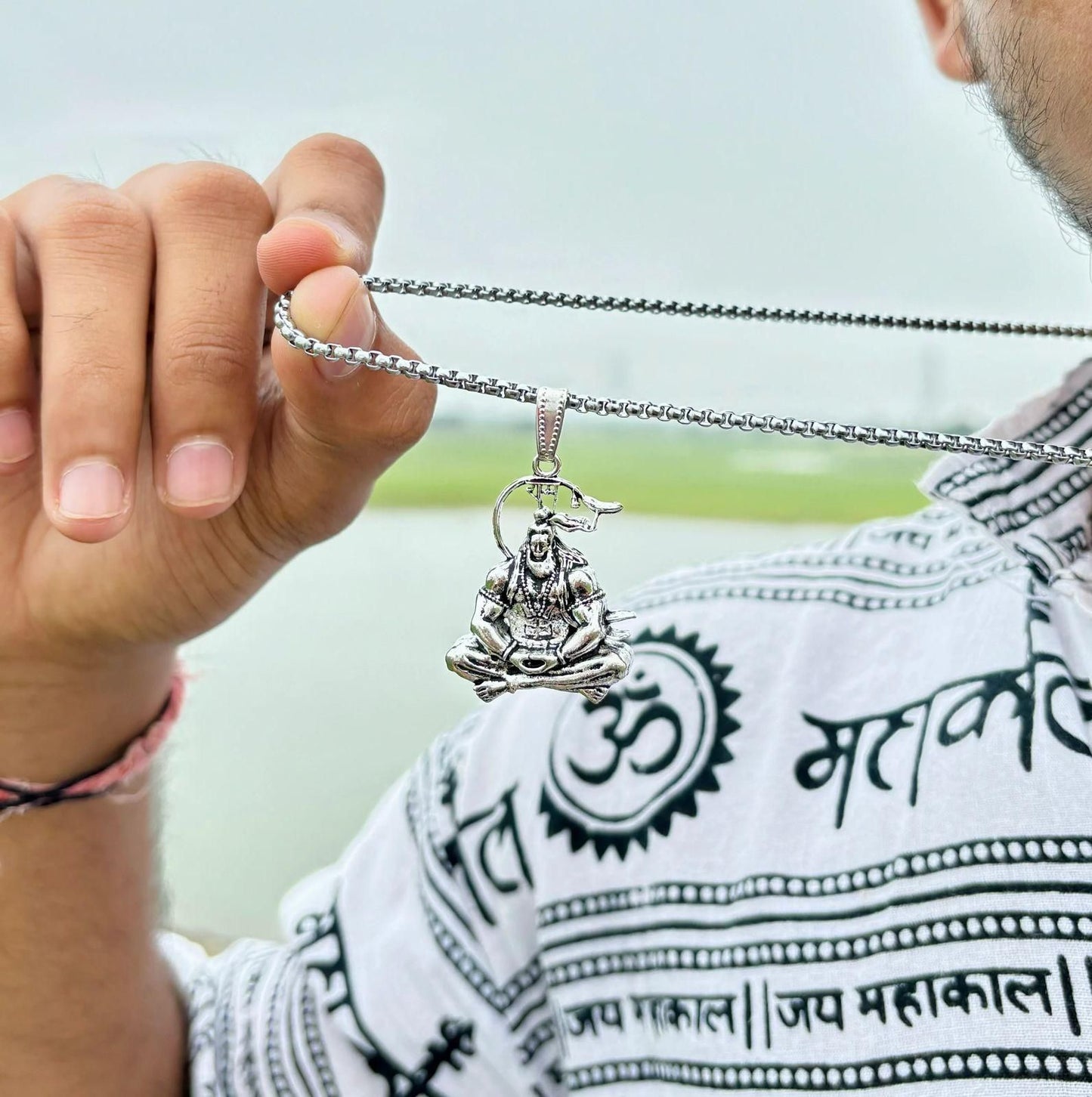 Lord Hanuman Chain With Pendant (Buy 1 get 3 Combo)