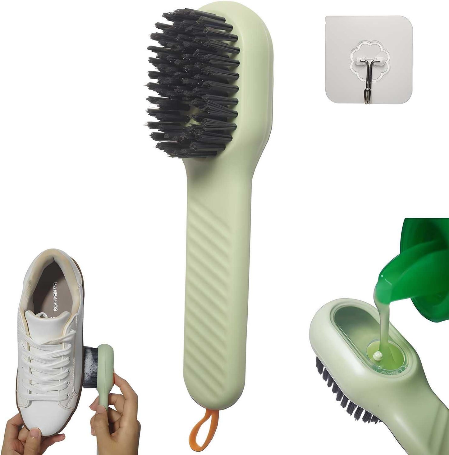Multifunctional Shoe and Clothe Cleaning Brush