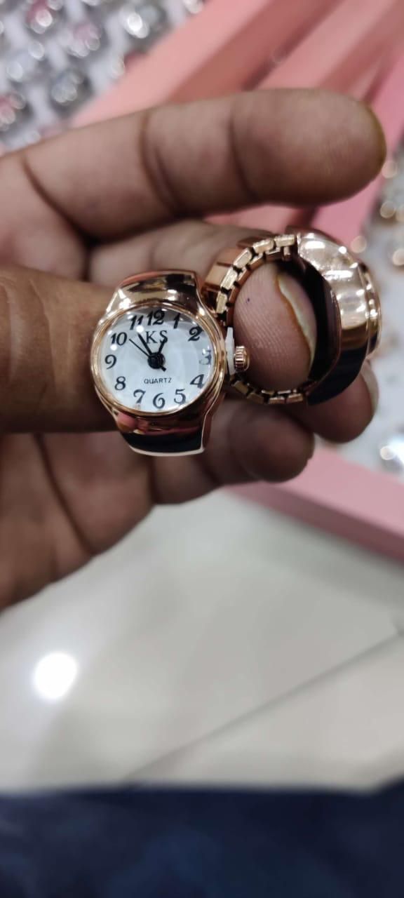 Ring Watch Analogue Quartz for Men and Women