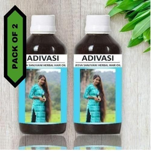 Adivasi Herbal Hair Oil Original 100ML (Pack of 2)