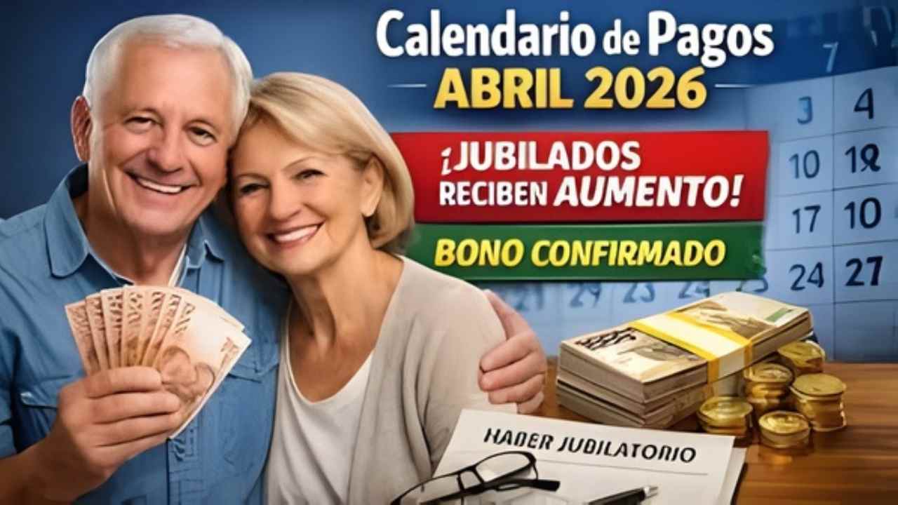 Calendario de Pagos Abril 2026